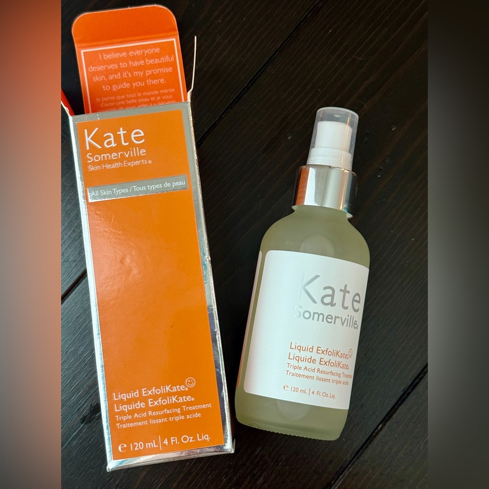 **Free Shipping** Kate Somerville Liquid ExfoliKate NIB 4oz FULL SIZE